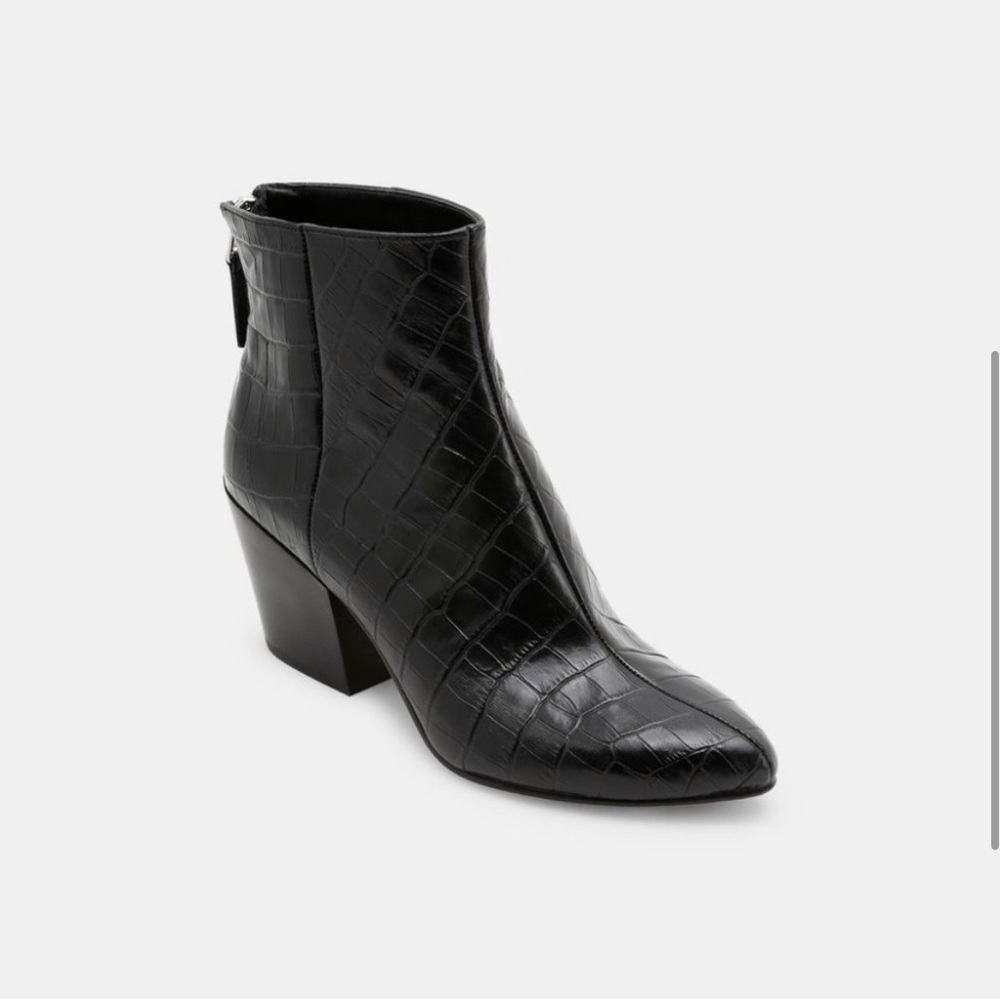 Dolce Vita Bel croc booties